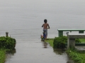 Boy Playing in Tortuguero River - zcosta ricaIMG_6110