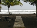 Walkway From Resort To Caribbean - zcosta ricaIMG_6151
