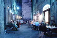 Dining Side Street Siena