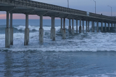 DSC06292c - OB Surfer Shooting Pier Sunset 3