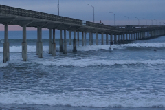 DSC06295c - OB Surfer Shooting Pier Sunset 7