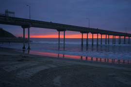 DSC06364 - OB Pier and Sunset