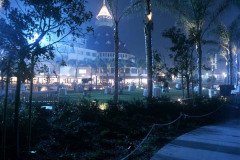 Hotel Del On A Misty Night