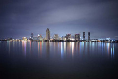 San Diego Night 2003 From Coronado
