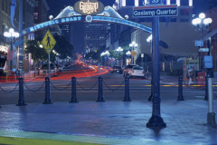 San Diego Gas Lamp Sign