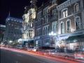 Fifth Avenue Gaslamp At Night
