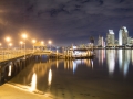 San Diego Coronado Ferry landing with downtown San Diego in background.