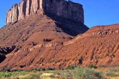 Red Rock Blue Sky NearMoabUtah