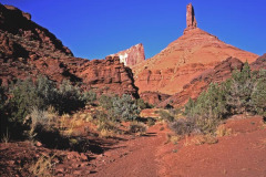 Red Rock Blue Sky NearMoabUtah