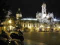 Valencia Plaza At Night
