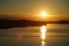 Stockholm Sunrise Over Harbor - DSC03647