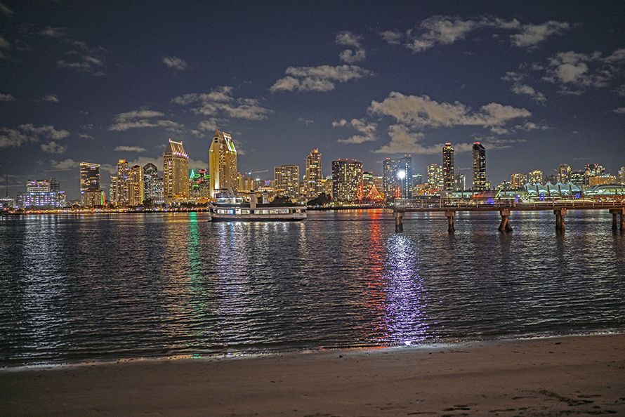 Downtown San Diego and Coronado Ferry Dec 7, 2022